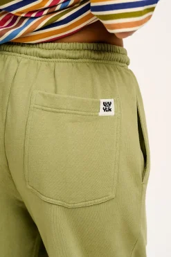 Online Jamie - Joggers in Mosstone Green All Bottoms|Joggers