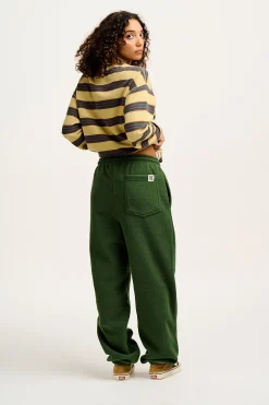 Outlet Jamie - Polar Fleece Jogger in Juniper Green All Bottoms|Joggers
