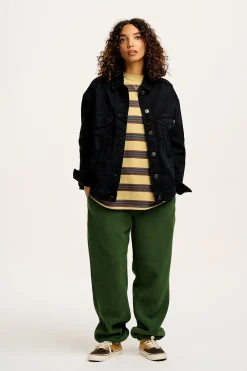 Outlet Jamie - Polar Fleece Jogger in Juniper Green All Bottoms|Joggers