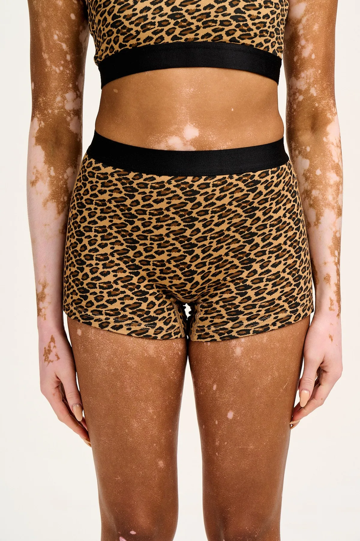 Discount Joey - Cotton & Bamboo Boxer Shorts in Leopard Print All Bottoms|All Underwear