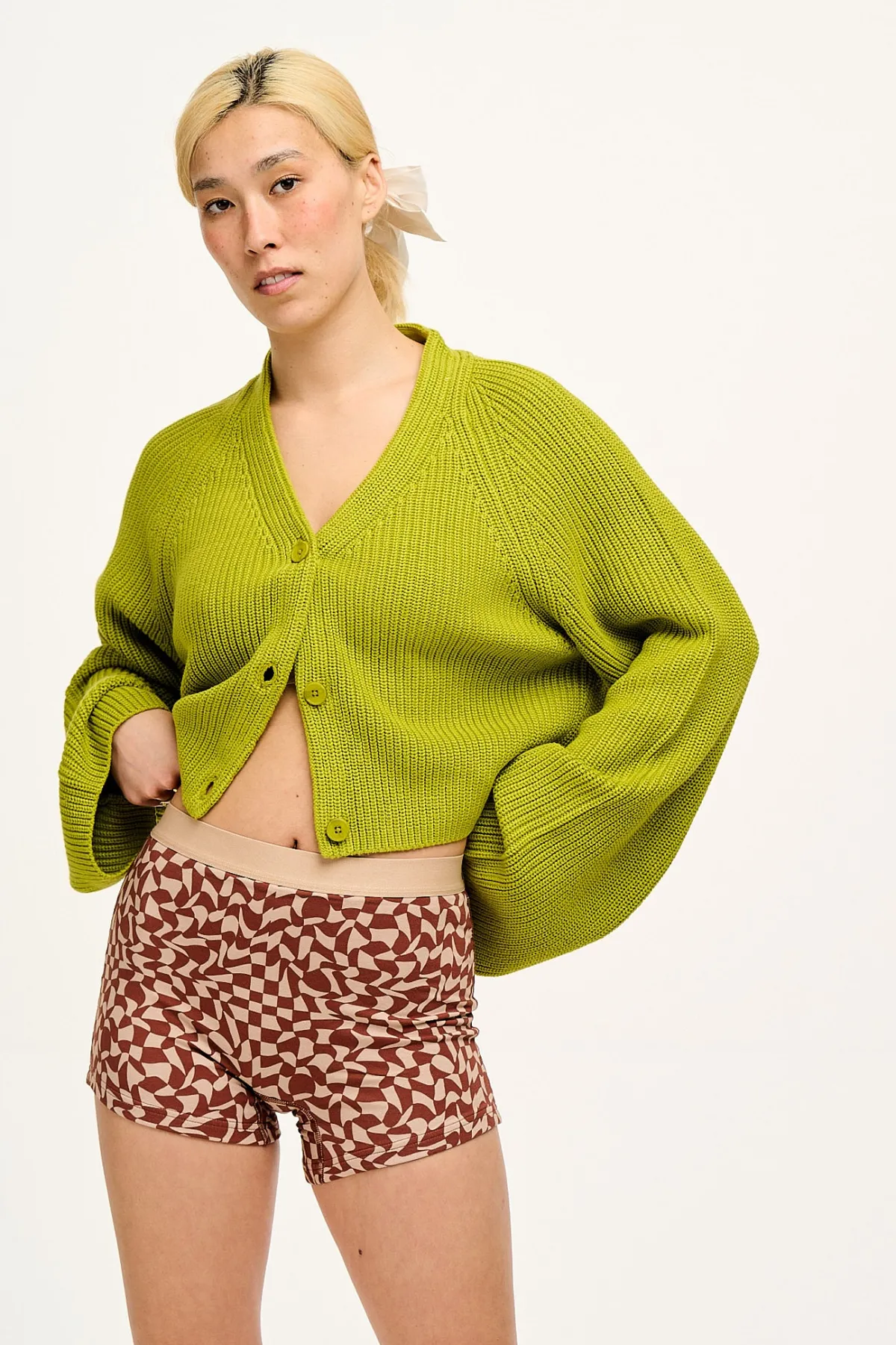 Fashion Joey - Cotton & Bamboo Boxer Shorts in Amara Grid Print All Bottoms|All Underwear