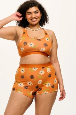 Sale Joey - Cotton & Bamboo Boxer Shorts in Veronica Print All Bottoms|All Underwear