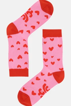 Fashion JoJo - Cotton Socks in Cupid Print All Accessories|Socks