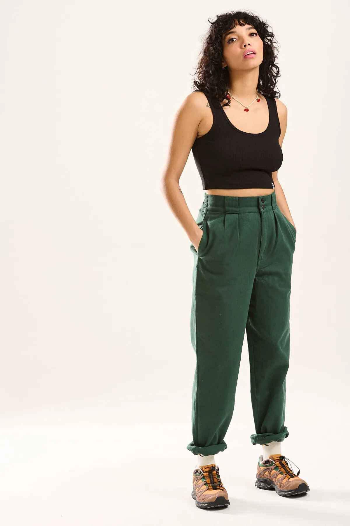 Hot Josy - Vest Top in Black All Tops & Tees|Vests & Sleeveless Tops