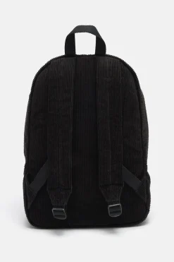 Discount Kellie - Skater Corduroy Backpack in Black All Accessories|Bags & Purses
