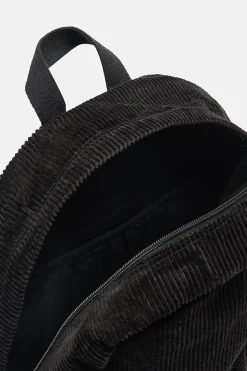 Discount Kellie - Skater Corduroy Backpack in Black All Accessories|Bags & Purses