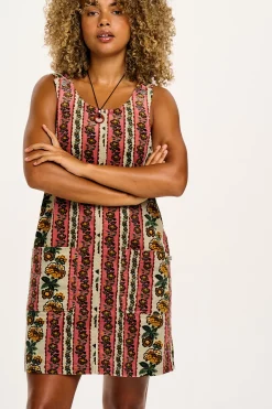 Best Layla - Mini Corduroy Dress in Betsy Floral Print All Dresses & Skirts