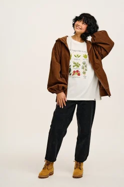Clearance L.E. Benny - Oversized Cotton Tee in Artist Print by Bojana All Tops & Tees|Short Sleeve Tops