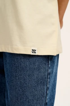 Best L.E. Benny - Oversized Cotton Tee in Artist Print by Rohan Dahotre All Tops & Tees|Short Sleeve Tops