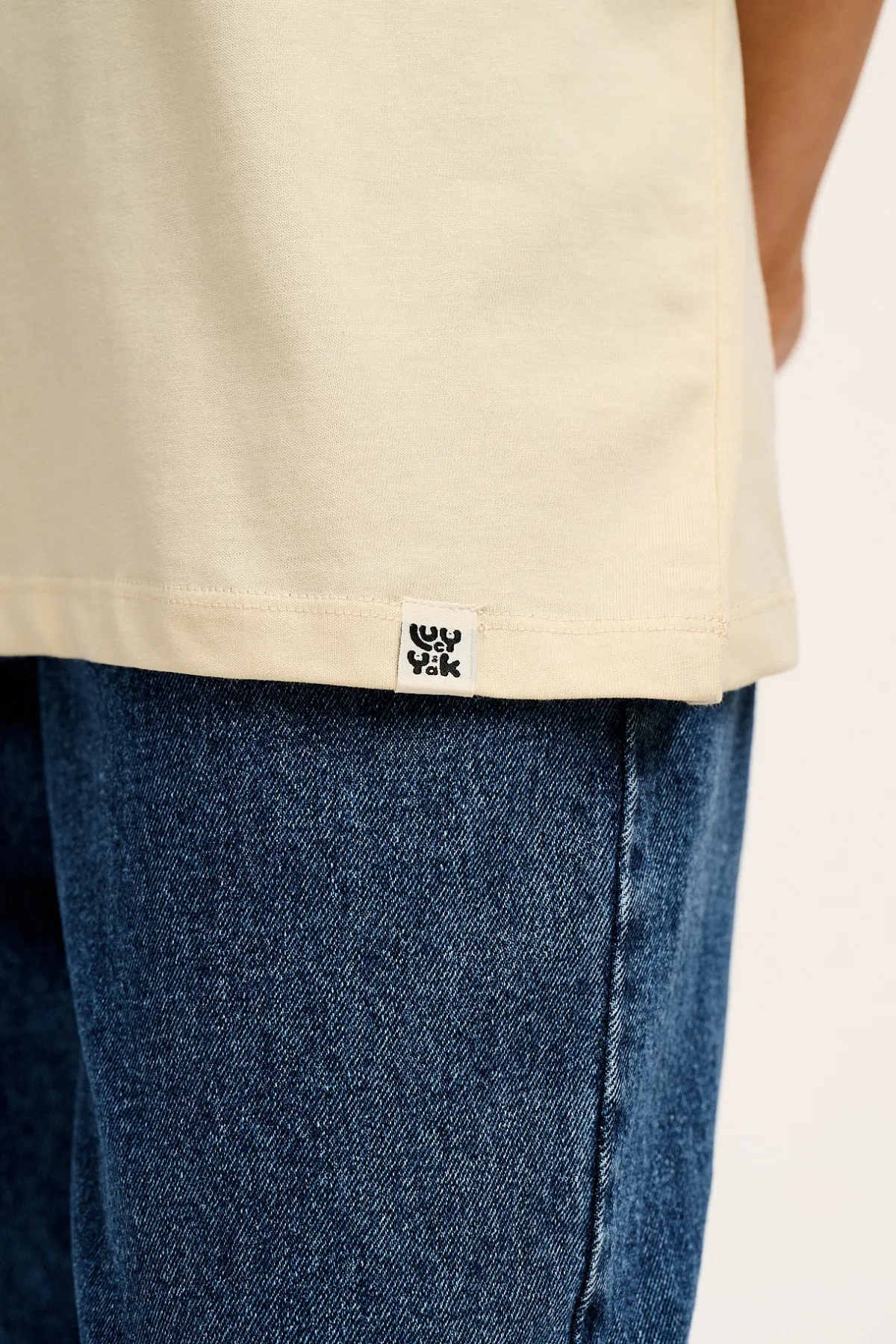 Best L.E. Benny - Oversized Cotton Tee in Artist Print by Rohan Dahotre All Tops & Tees|Short Sleeve Tops