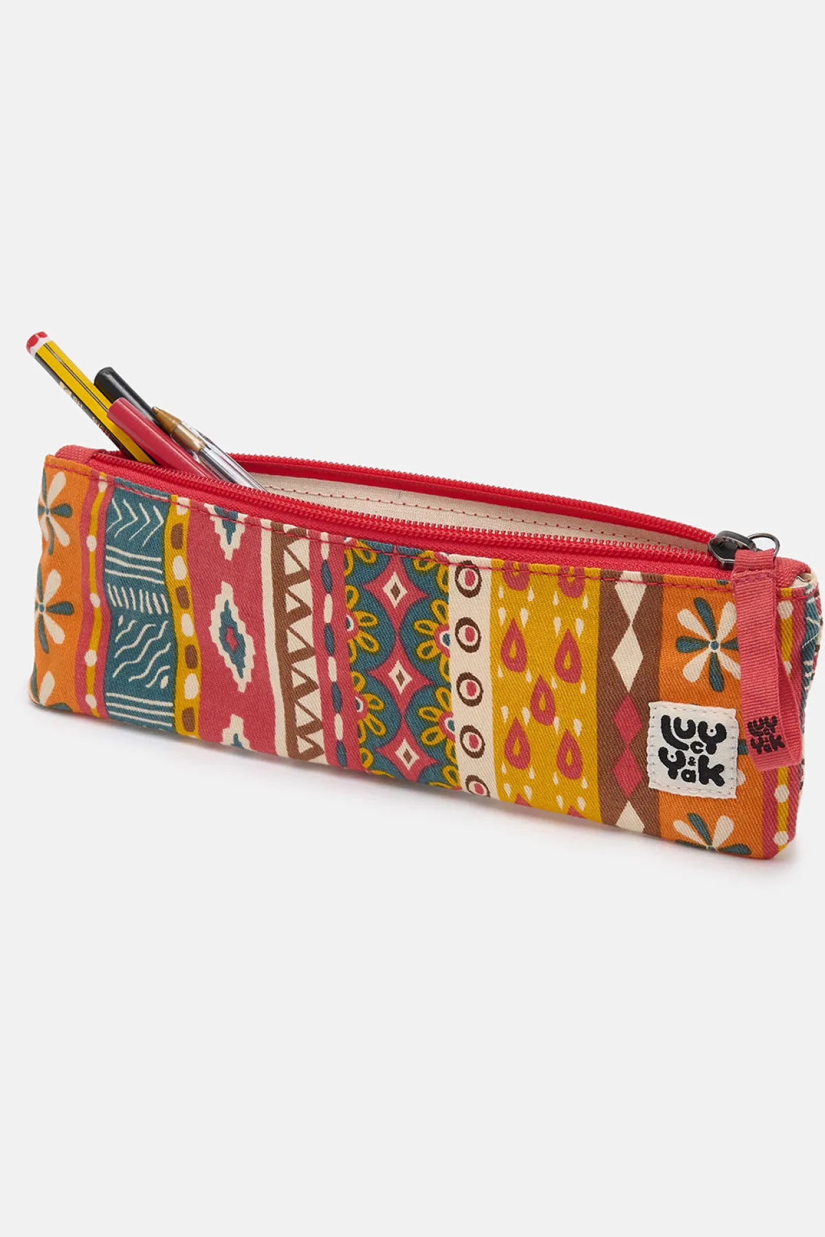 New L.E. Pierra - Pencil Case Pouch in Artist Print by Chaaya Prabhat All Accessories|Bags & Purses