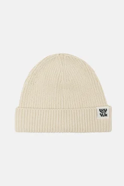 Fashion Luca - Cotton Beanie in Cream All Accessories|Hats & Hair