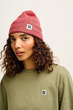 Hot Luca - Cotton Beanie in Red All Accessories|Hats & Hair