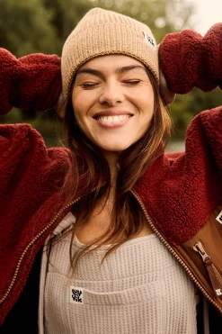 Sale Luca - Cotton Beanie in Yellow Space Dye All Accessories|Hats & Hair