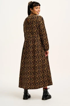 Hot Maeve - Midi Dress in Leopard Print All Dresses & Skirts