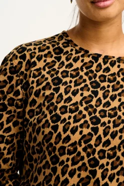 Hot Maeve - Midi Dress in Leopard Print All Dresses & Skirts