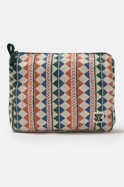 New Malina - Washbag in Multi Triangles Print All Accessories|Bags & Purses