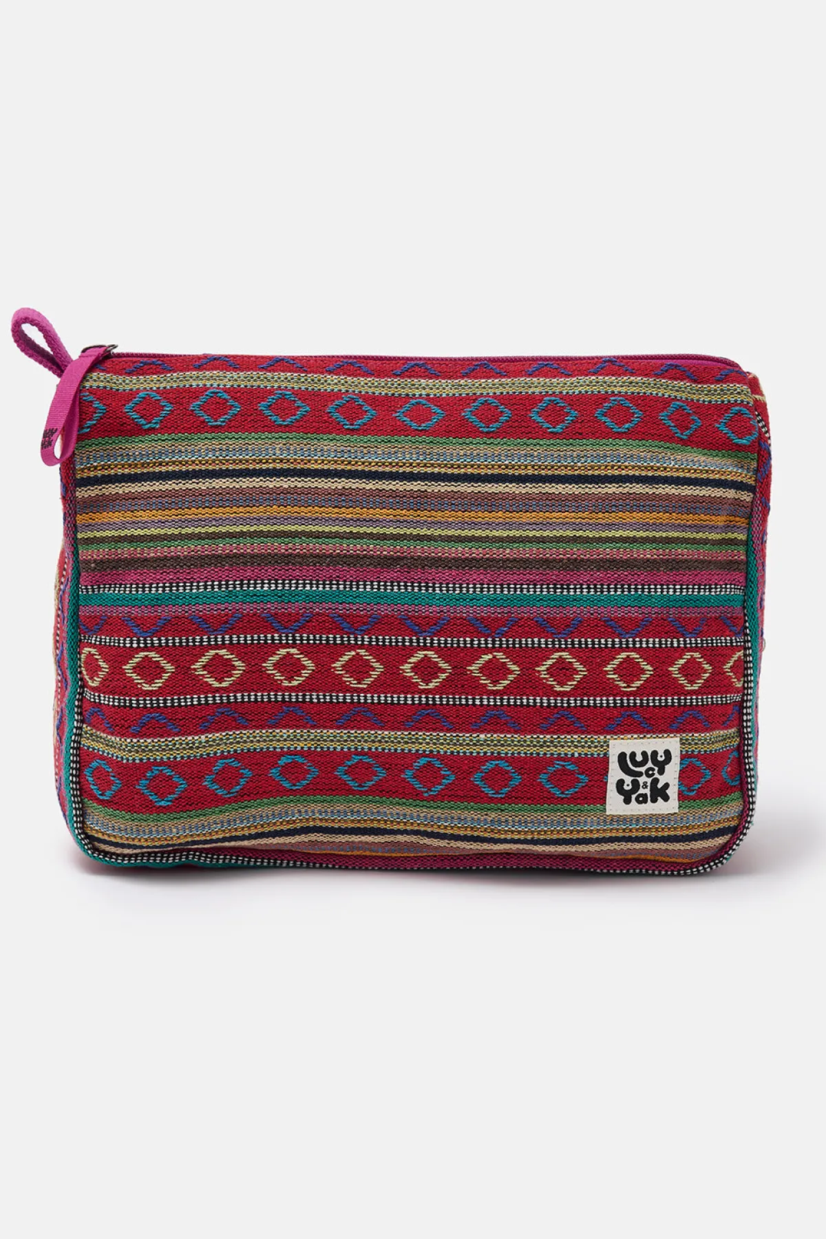 Outlet Malina - Washbag in Stripe Jacquard Print All Accessories|Bags & Purses