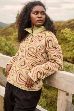 Discount Malone - Borg Fleece in Yosemite Print All Outerwear & Knitwear|Fleeces
