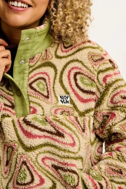 Discount Malone - Borg Fleece in Yosemite Print All Outerwear & Knitwear|Fleeces