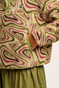 Discount Malone - Borg Fleece in Yosemite Print All Outerwear & Knitwear|Fleeces