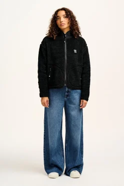 Sale Mason - Fleece in Black All Workwear|All Outerwear & Knitwear