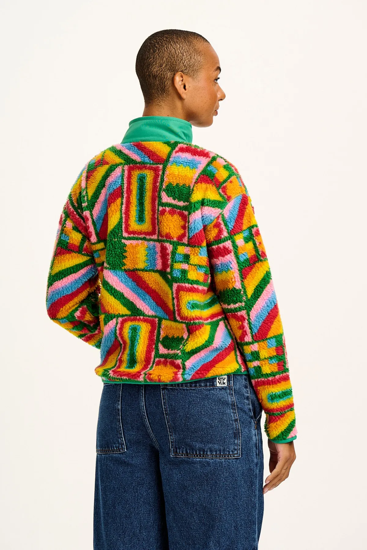 Hot Mason - Fleece in Brooklyn Print All Outerwear & Knitwear|Fleeces