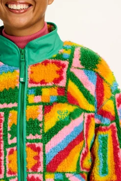 Hot Mason - Fleece in Brooklyn Print All Outerwear & Knitwear|Fleeces