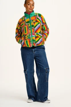 Hot Mason - Fleece in Brooklyn Print All Outerwear & Knitwear|Fleeces