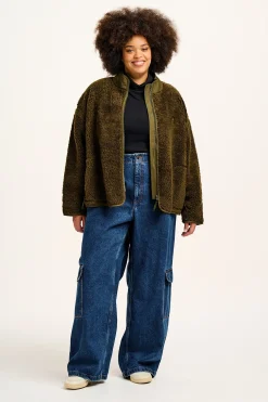 Sale Mason - Fleece in Khaki Green All Outerwear & Knitwear