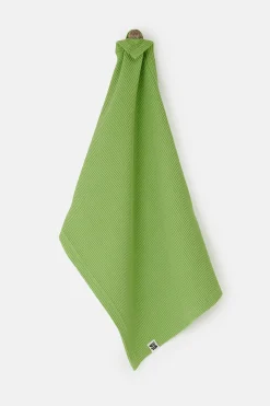 Discount Matias - Tea Towel in Matcha Green Waffle Cotton All Accessories|Homeware