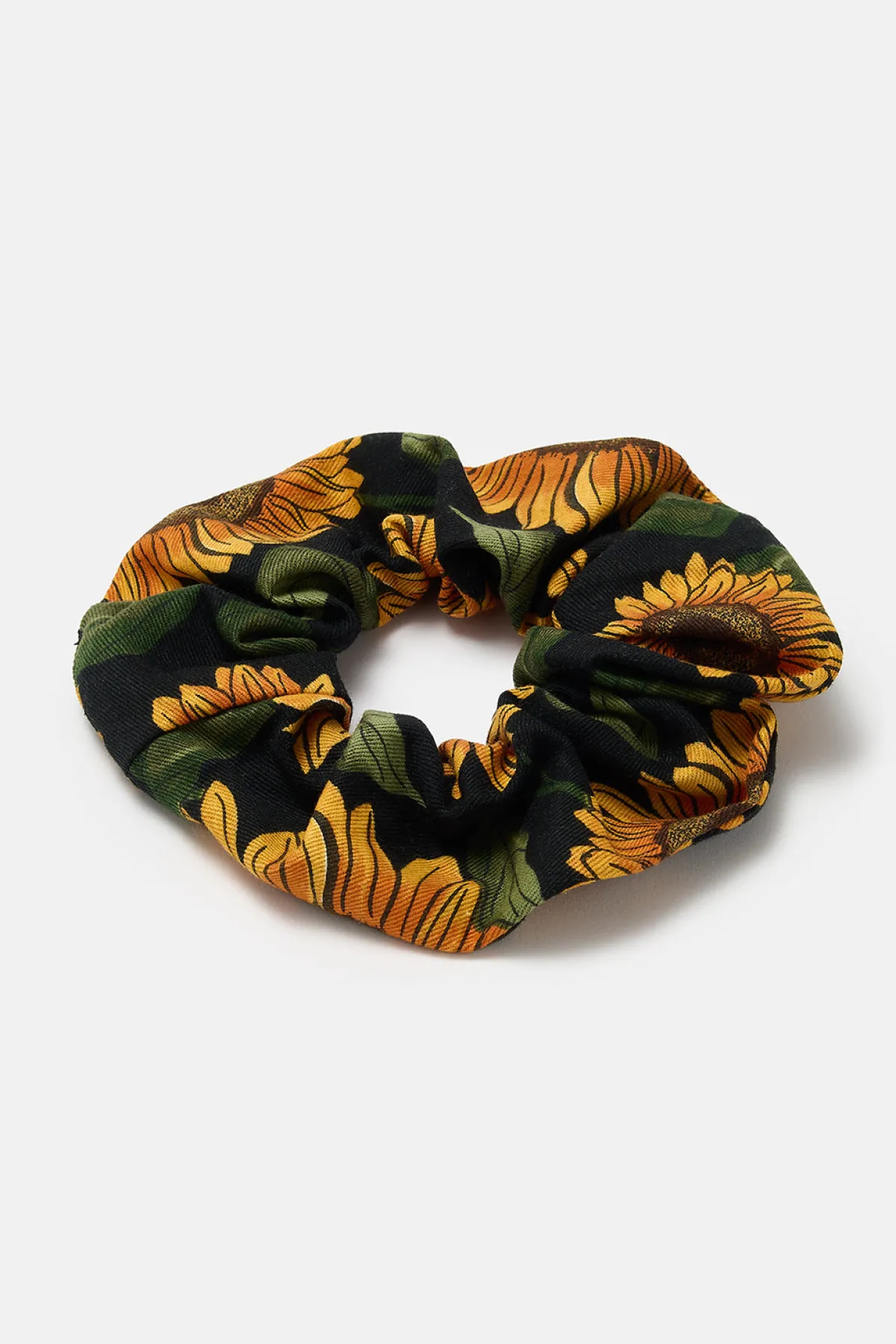 Online Mimmi - Oversized Scrunchie in Sunflower Print All Accessories|Hats & Hair