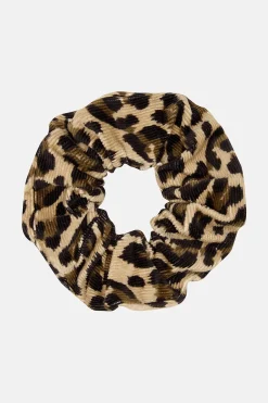 Online Mimmi - Oversized Scrunchie in Leopard Print All Accessories|Hats & Hair