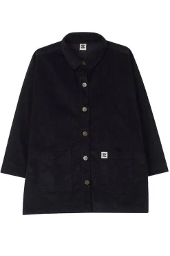 Discount Olly - Corduroy Jacket in Black All Outerwear & Knitwear|Jackets