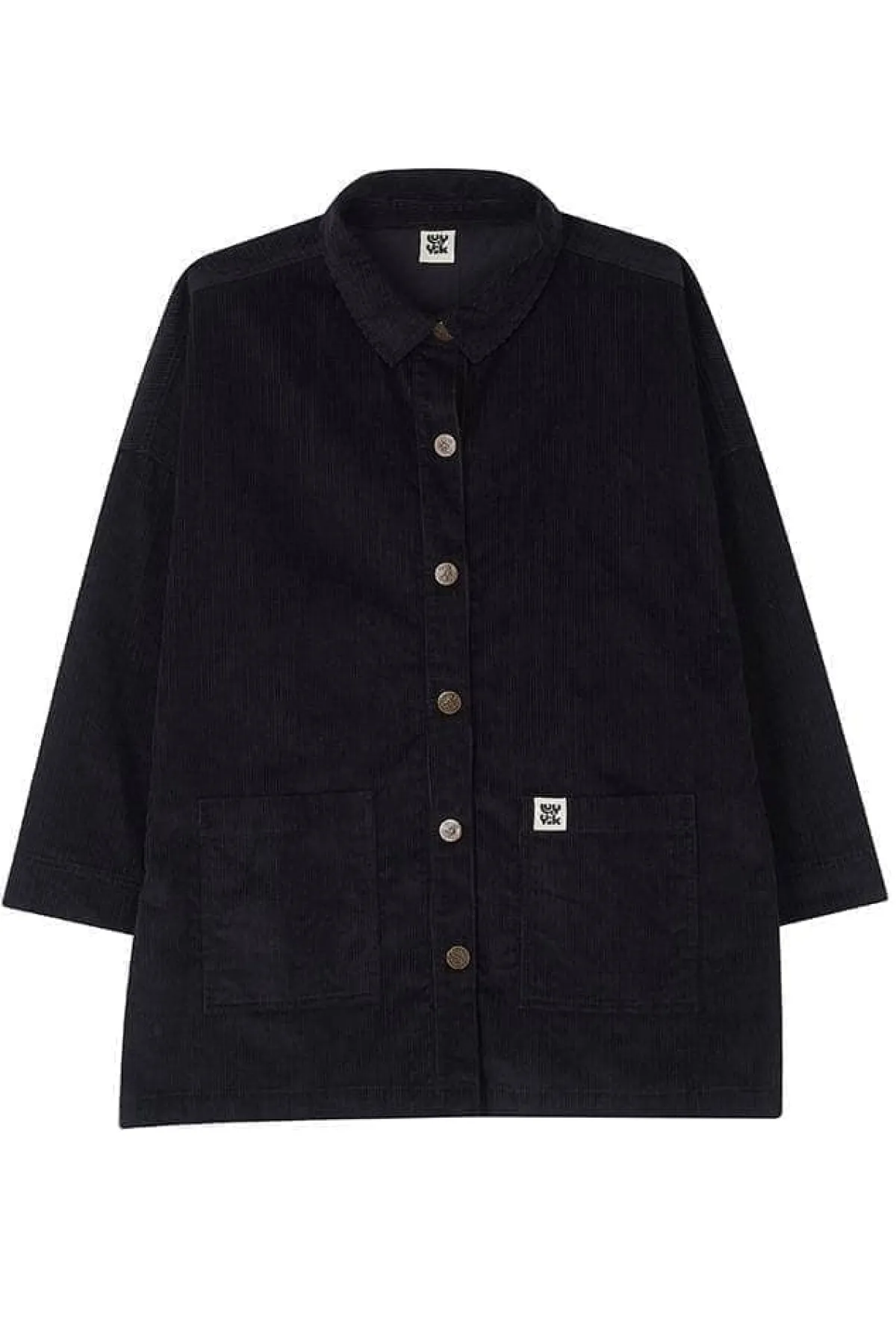 Discount Olly - Corduroy Jacket in Black All Outerwear & Knitwear|Jackets