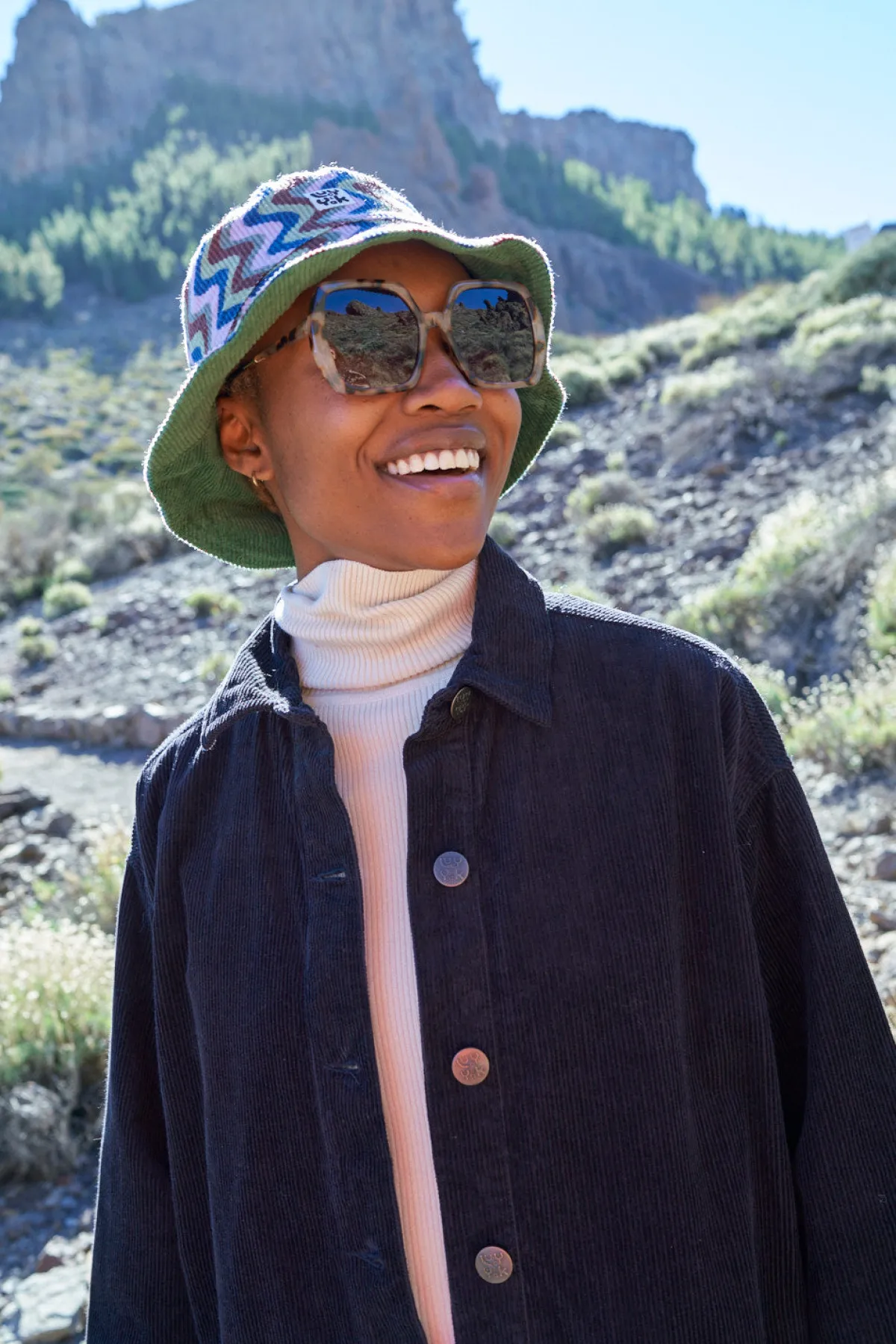 Discount Olly - Corduroy Jacket in Black All Outerwear & Knitwear|Jackets