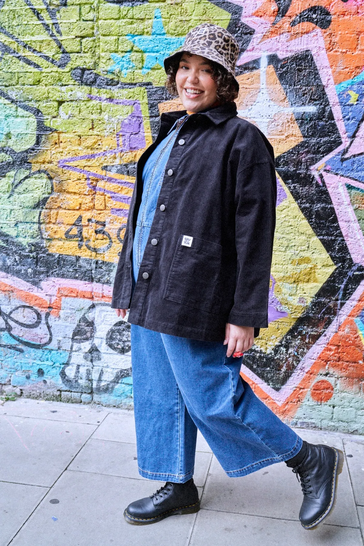 Discount Olly - Corduroy Jacket in Black All Outerwear & Knitwear|Jackets