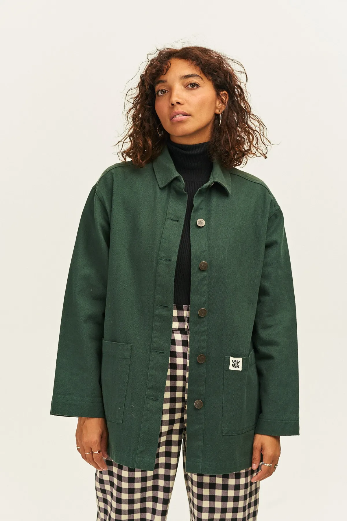 Best Olly - Twill Jacket in Posy Green All Outerwear & Knitwear|Jackets