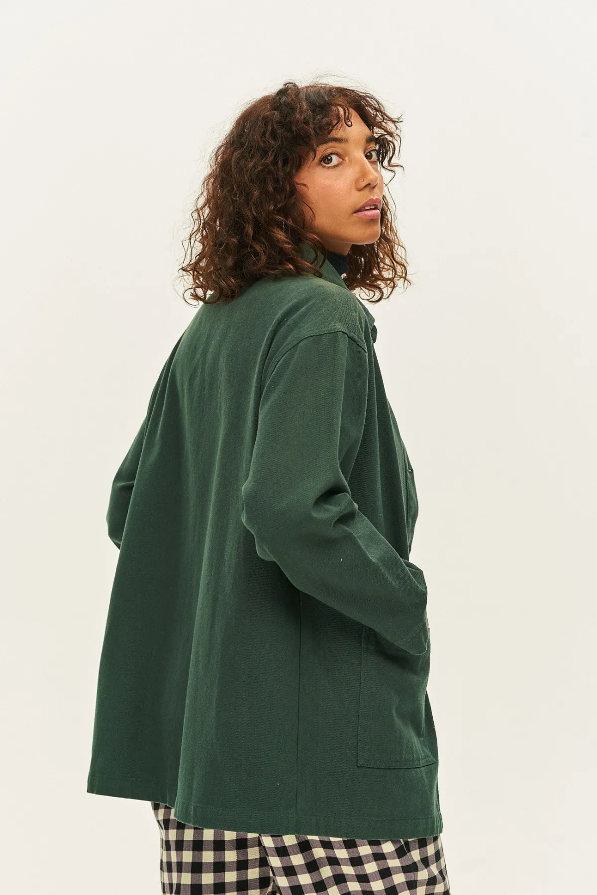 Best Olly - Twill Jacket in Posy Green All Outerwear & Knitwear|Jackets