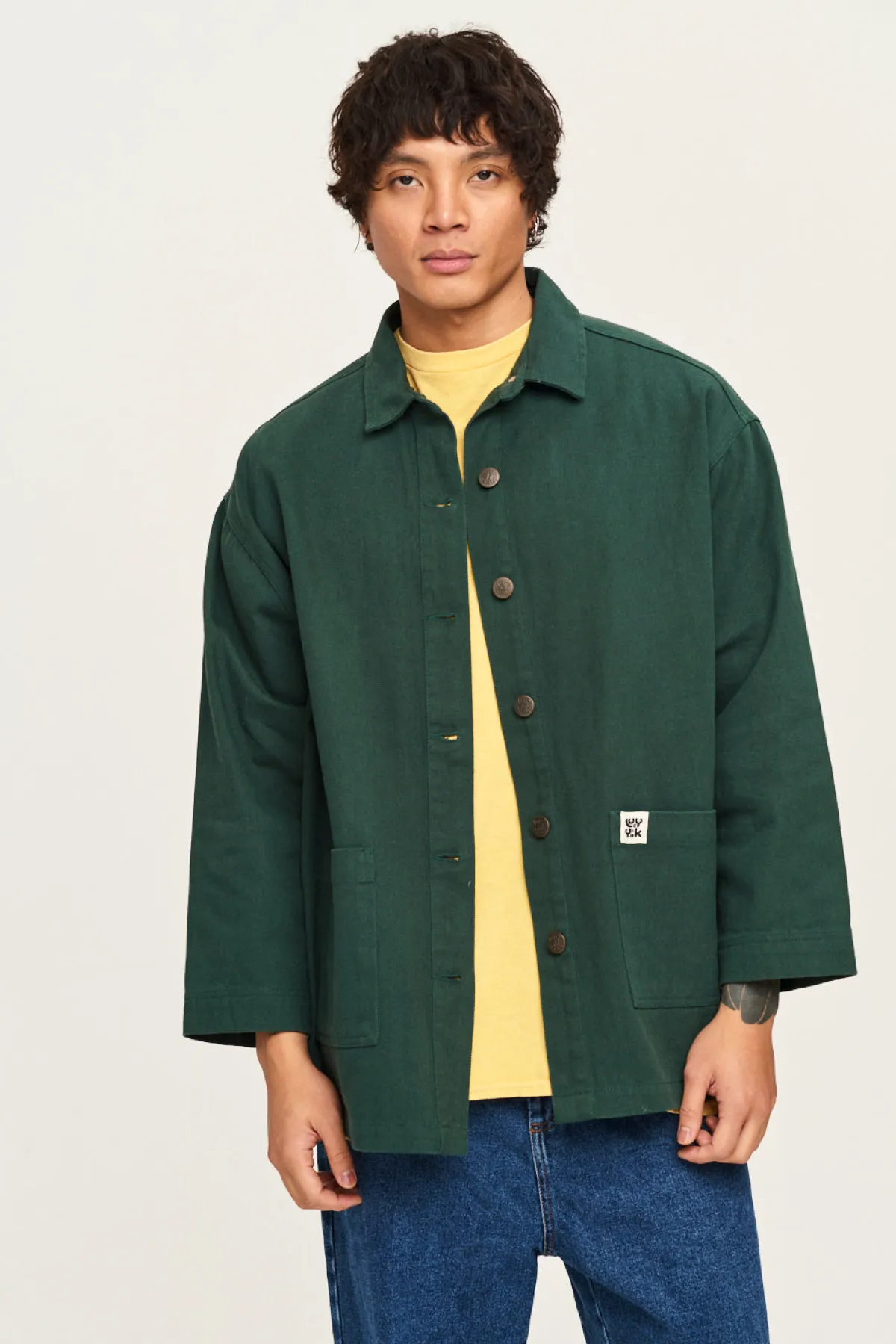 Best Olly - Twill Jacket in Posy Green All Outerwear & Knitwear|Jackets