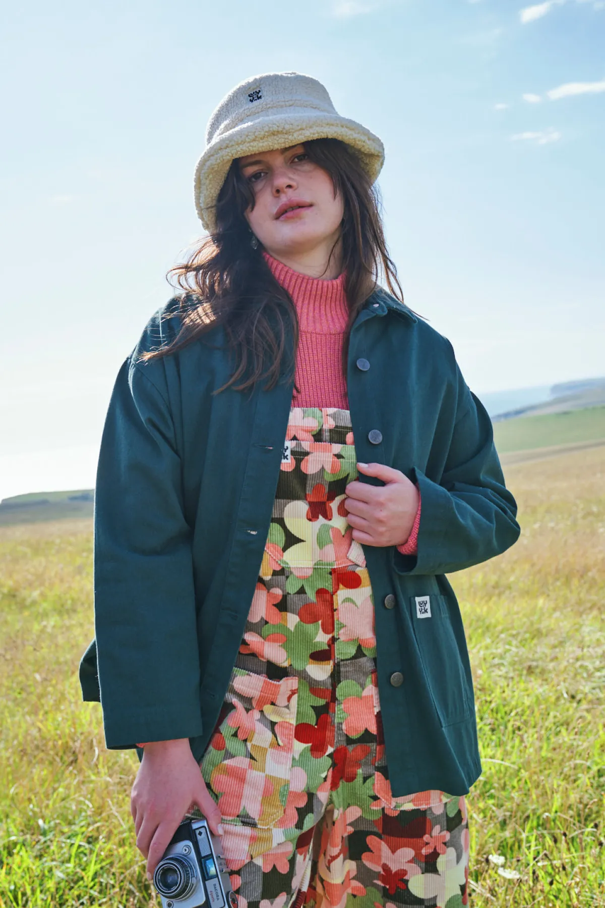 Best Olly - Twill Jacket in Posy Green All Outerwear & Knitwear|Jackets