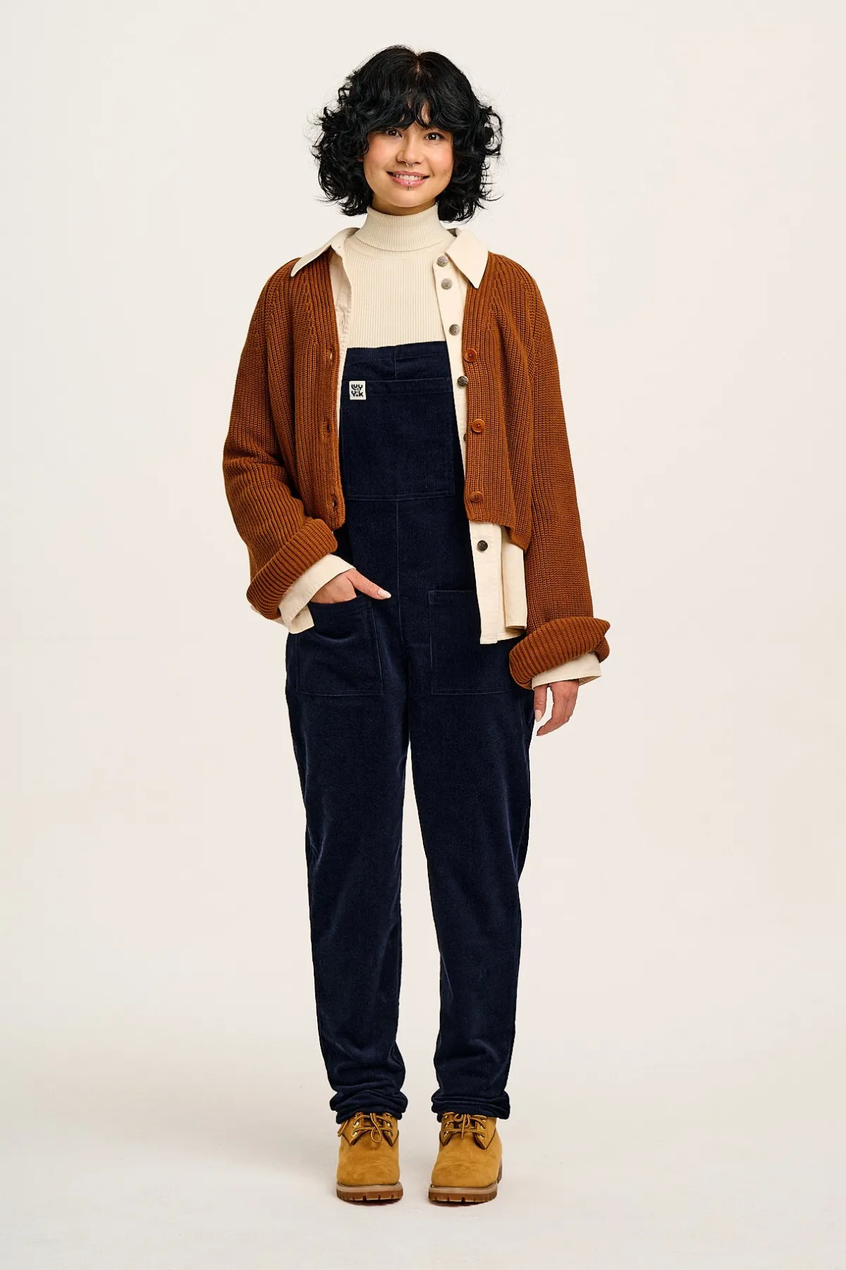 New Original - Corduroy Dungarees in Sailor Blue All Dungarees|All Workwear