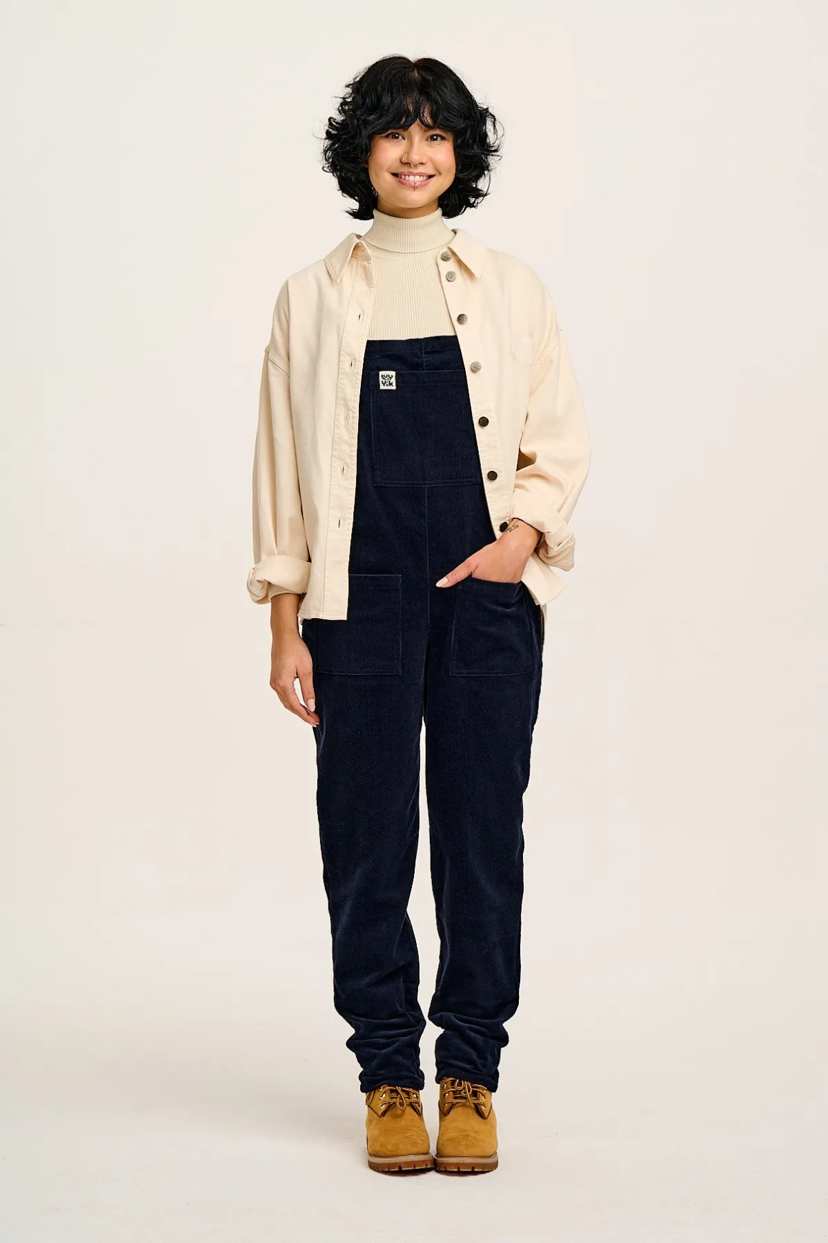 New Original - Corduroy Dungarees in Sailor Blue All Dungarees|All Workwear