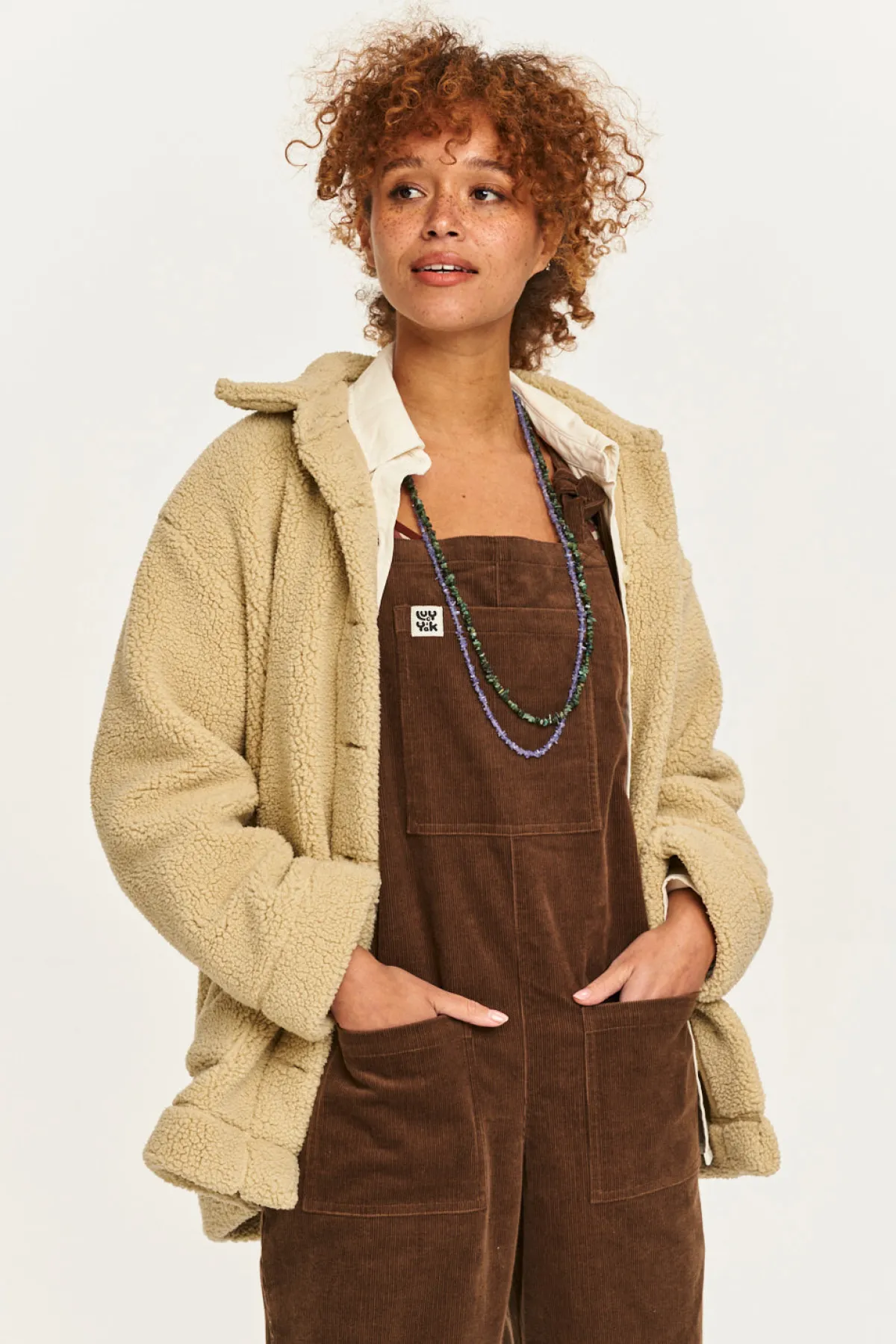 New Original - Corduroy Dungarees in Cocoa Brown All Dungarees|The Original - Tapered