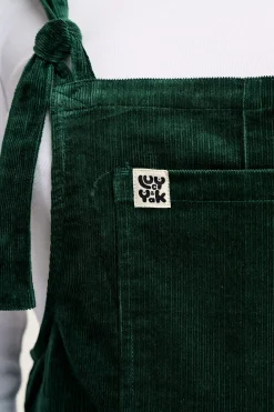 Discount Original - Corduroy Dungarees in Posy Green All Dungarees|Tall Range