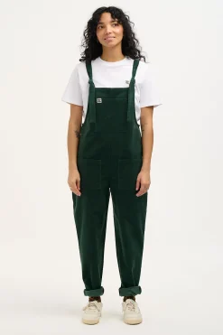 Discount Original - Corduroy Dungarees in Posy Green All Dungarees|Tall Range