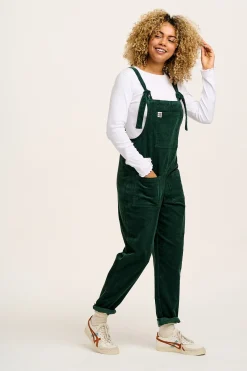 Discount Original - Corduroy Dungarees in Posy Green All Dungarees|Tall Range