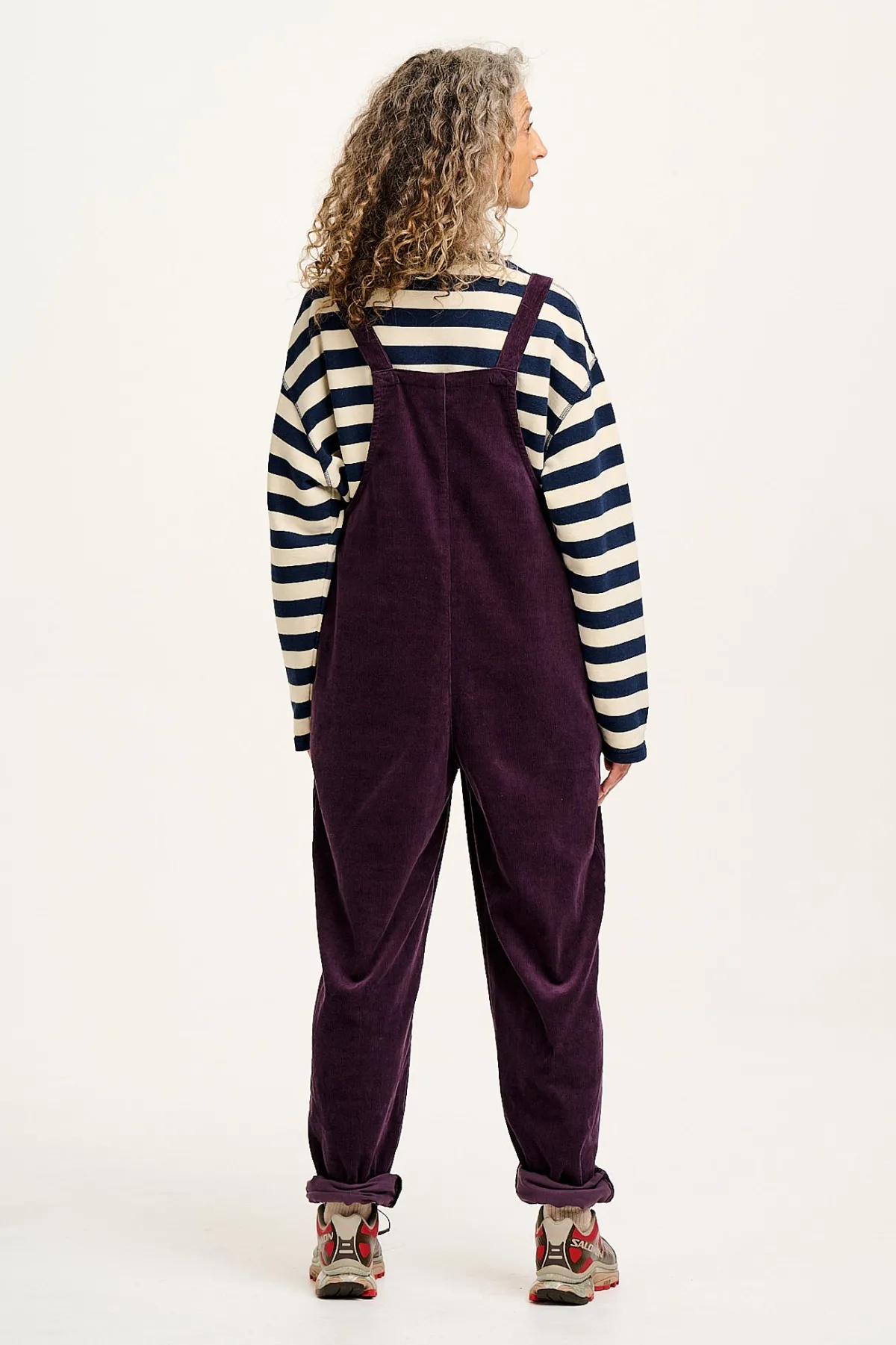 Hot Original - Corduroy Dungarees in Plum Perfect All Dungarees|The Original - Tapered