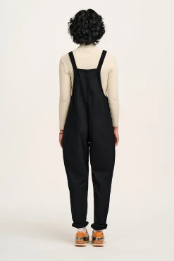 Best Original - Cotton Dungarees in Black All Dungarees|Petite Range