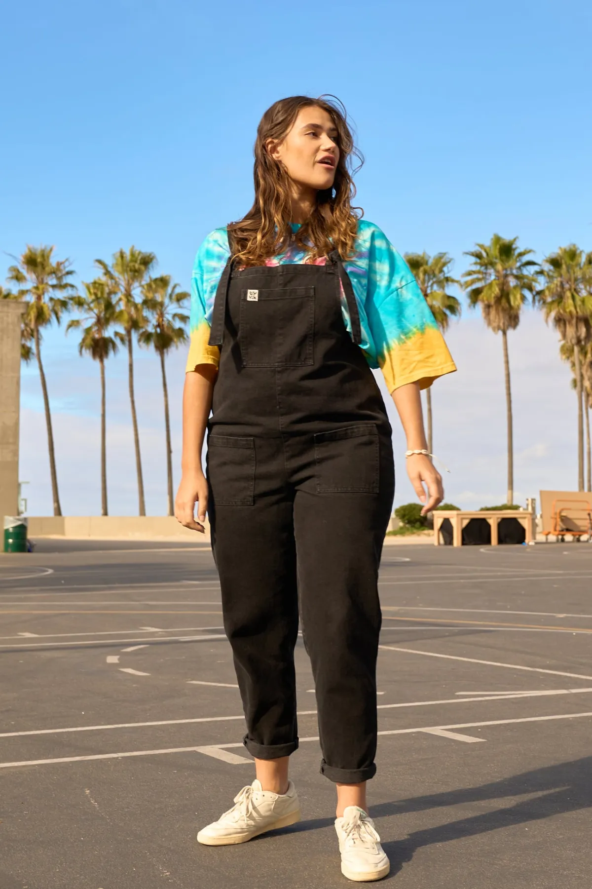 Clearance Original - Denim Dungarees in Washed Black All Dungarees|All Workwear